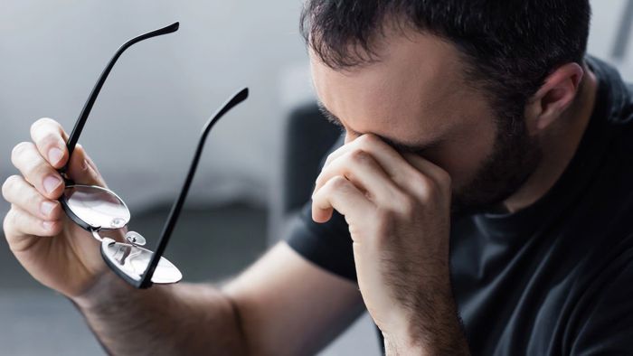 Exercícios de relaxamento ocular